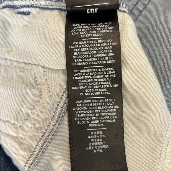 JEN7 by 7 For All Mankind Women's Cropped Kick Jeans Blue Size 18 - NWT $109 - Picture 16 of 16